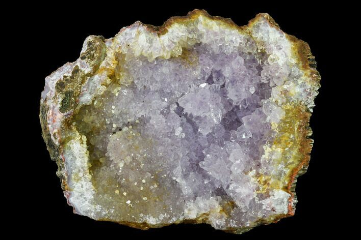 Amethyst Crystal Geode Section - Morocco #141777